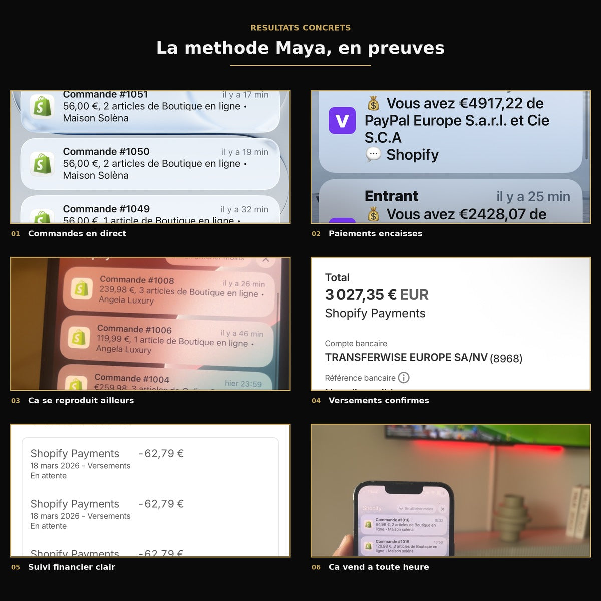 Avantages clés de la formation